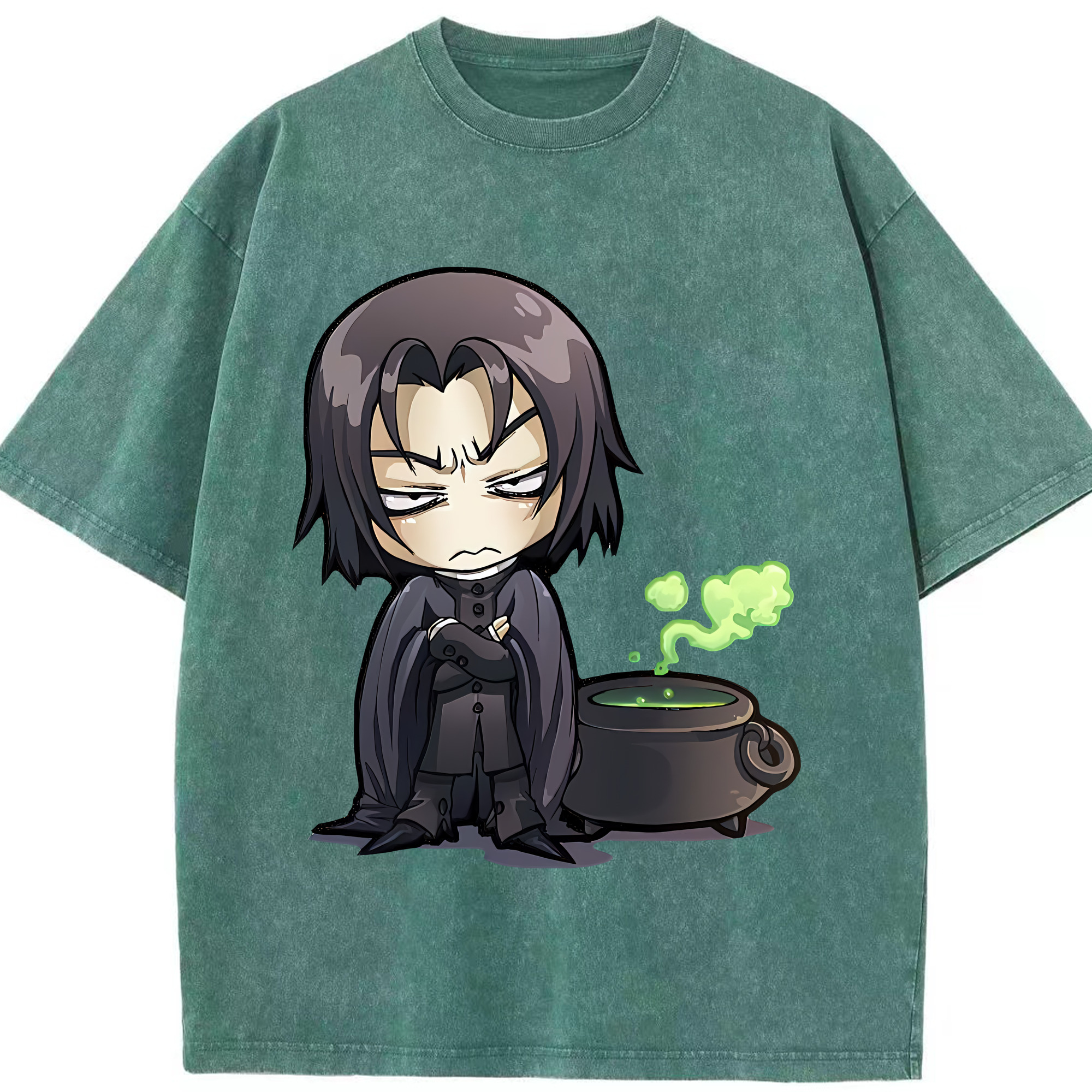 （画像用） Harry Potter ハリー・ポッターシリーズ 綿100% ヴィンテージ風 半袖Tシャツ（フロントプリント）